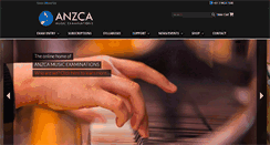 Desktop Screenshot of anzca.com.au